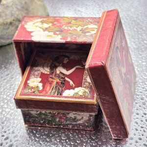 "5/$25" Set Of 2 Lindy Bowman Company Small Christmas Angel Nesting Boxes 2001